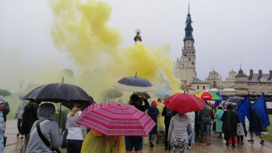 Pielgrzymi na Jasnej Górze