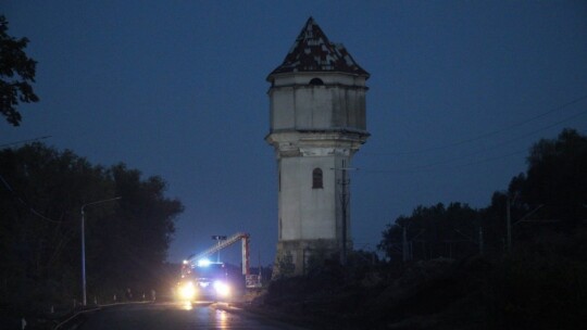 Pożar w wieży ciśnień