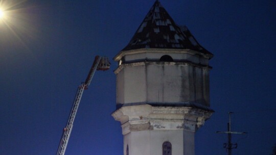 Pożar w wieży ciśnień