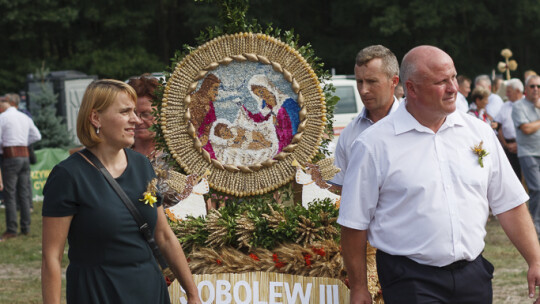 Gmina Sobolew dziękowała za plony w Kobusach