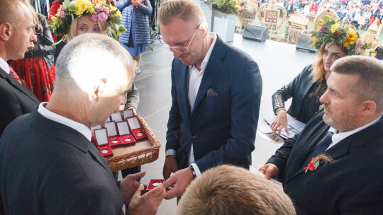 Cały powiat dziękował za plony w Miętnem Cały powiat dziękował za plony w Miętnem