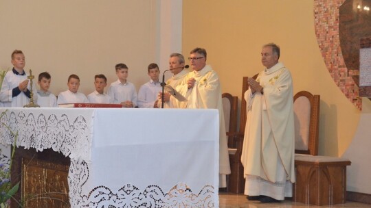 Cały powiat dziękował za plony w Miętnem Cały powiat dziękował za plony w Miętnem