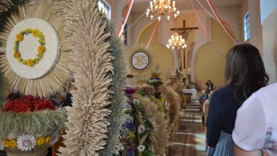 Cały powiat dziękował za plony w Miętnem Cały powiat dziękował za plony w Miętnem