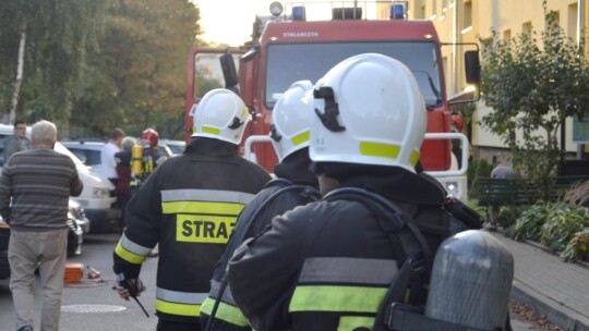 Pożar na Stacyjnej wywołany przez garnek na gazie