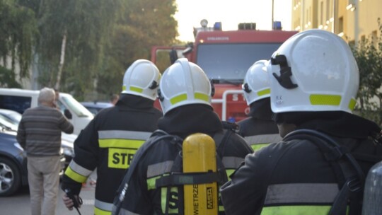 Pożar na Stacyjnej wywołany przez garnek na gazie