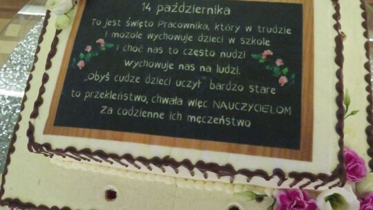 Gm. Górzno: Dziękowali nauczycielom za codzienną pracę