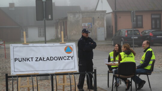 Wielka ewakuacja w Żelechowie