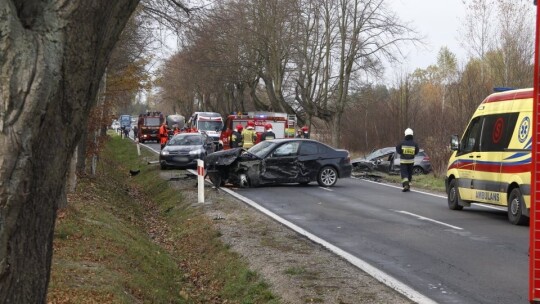 Zablokowana droga wojewódzka nr 805