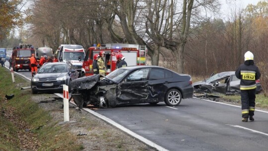 Zablokowana droga wojewódzka nr 805