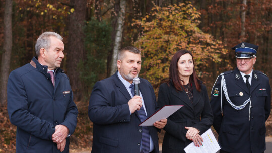 Gm. Trojanów: Otworzyli drogę po przebudowie