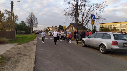 Patriotyczny bieg w gm. Górzno