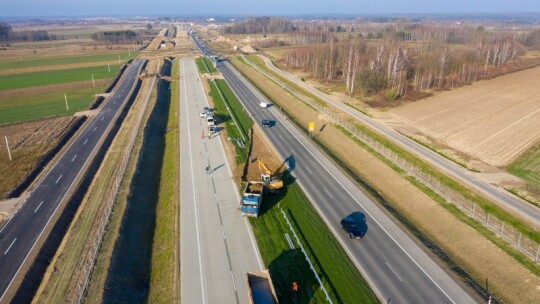 Na święta do Kołbieli S17, ale później tymczasowe rondo [wideo]