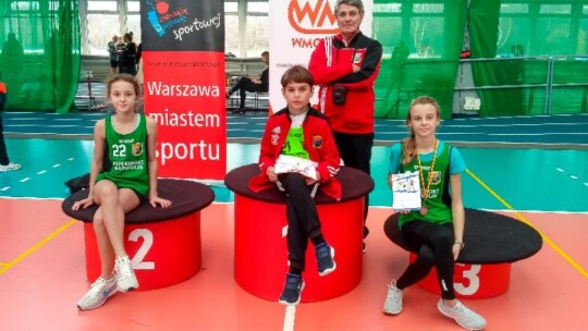 Mikołajkowy start na hali AWF w Warszawie