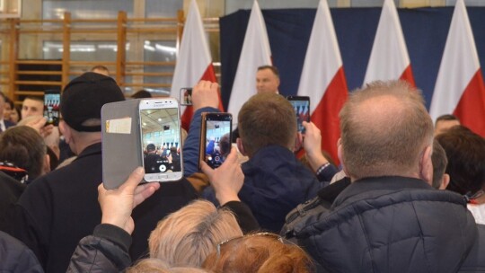 Prezydent Andrzej Duda z wizytą w Garwolinie