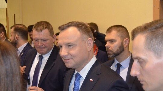 Prezydent Andrzej Duda z wizytą w Garwolinie