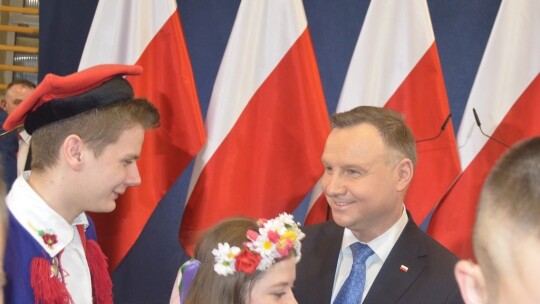 Prezydent Andrzej Duda z wizytą w Garwolinie