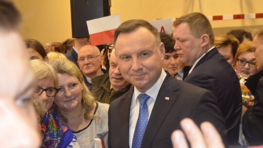 Prezydent Andrzej Duda z wizytą w Garwolinie