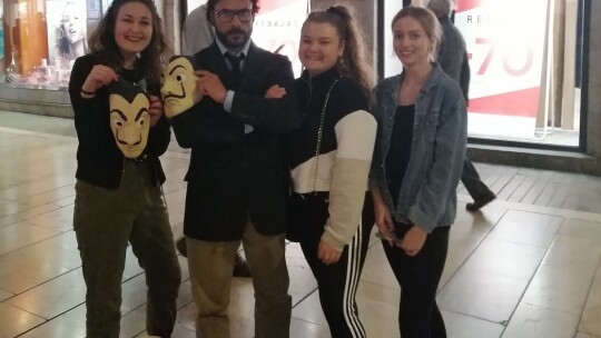 Ekonomik na praktykach w Maladze