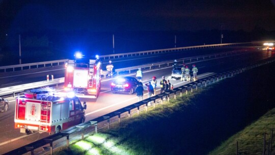 Wypadek na obwodnicy Garwolina. Pijani w areszcie