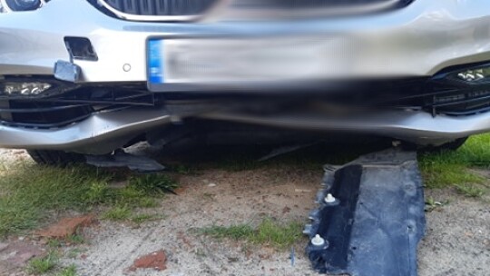 Pożar węgla w tirze. Na obwodnicy metalowe elementy