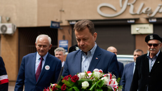 Minister Błaszczak w Garwolinie i Miętnem [wideo]