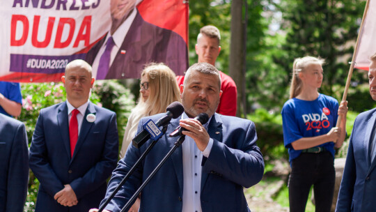 Minister Błaszczak w Garwolinie i Miętnem [wideo]