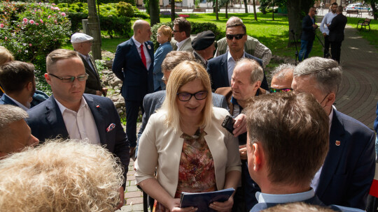 Minister Błaszczak w Garwolinie i Miętnem [wideo]