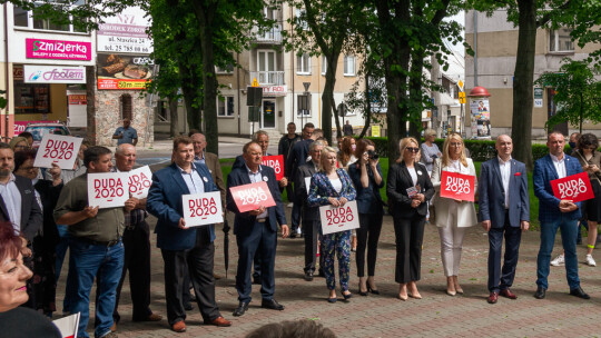 Minister Błaszczak w Garwolinie i Miętnem [wideo]