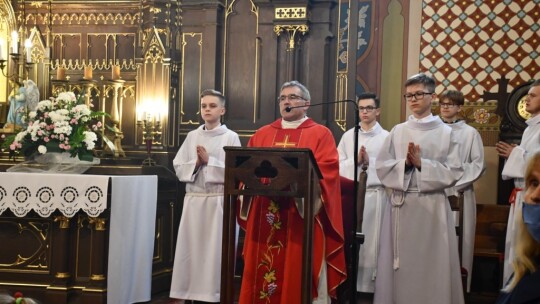 Pomnik Świętego Papieża w Miastkowie Kościelnym