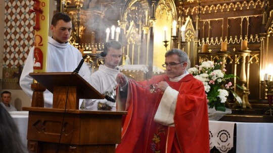 Pomnik Świętego Papieża w Miastkowie Kościelnym