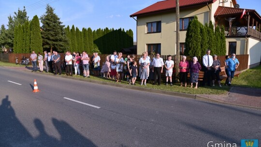 Tablica na rocznicę powitania relikwii bł. ks. Jerzego