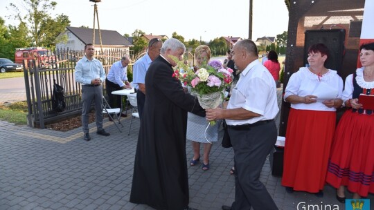 Tablica na rocznicę powitania relikwii bł. ks. Jerzego