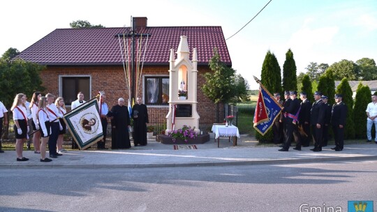 Tablica na rocznicę powitania relikwii bł. ks. Jerzego