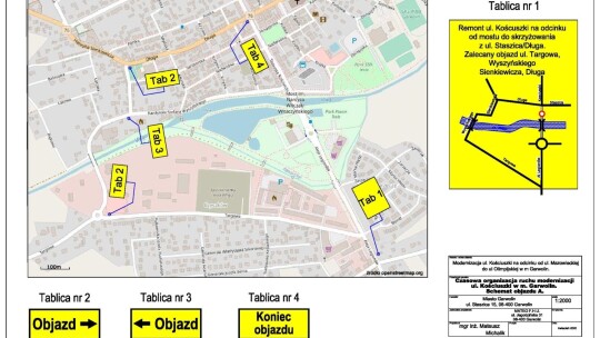 Wymienią asfalt na Kościuszki. Będą duże utrudnienia