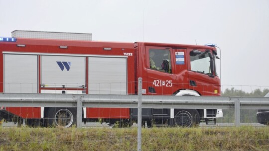 Wjechał motocyklem w barierki na S17