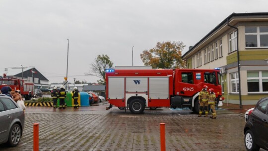 Dzieci z przedszkola ewakuowano do kościoła