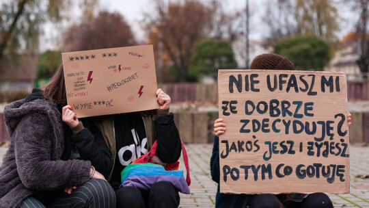 ?Jeb.. PiS?. Spacer w Garwolinie przeciwko decyzji Trybunału Konstytucyjnego [wideo]