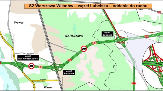 Południowa Obwodnica Warszawy dłuższa o 15 km