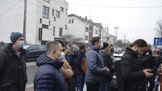 Garwolin włączył się w protest branży weselnej [wideo]