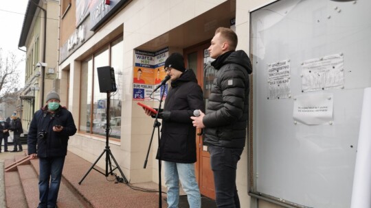 Garwolin włączył się w protest branży weselnej [wideo]