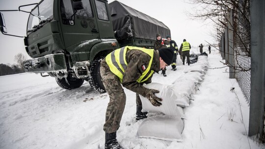 Terytorialsi z Garwolina ruszyli do Płocka