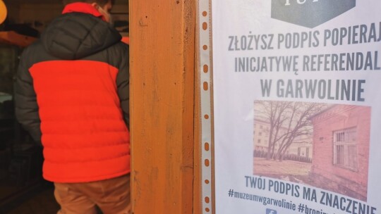 Zaczęli zbierać podpisy pod referendum w sprawie pralni [wideo]