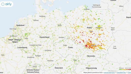 Zanieczyszczenie powietrza w Garwolinie. Prawie jak na Śląsku