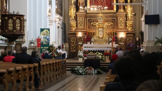 Józek, dziękujemy. Ostatnie pożegnanie burmistrza