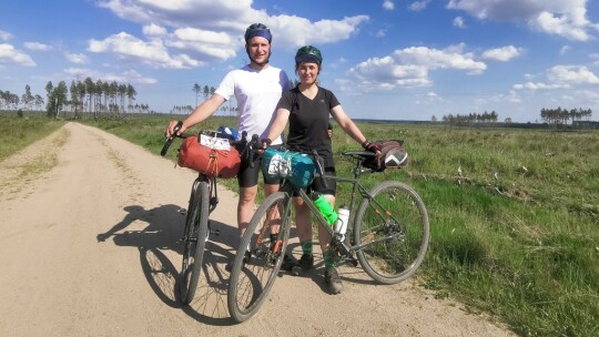 530 km ultramaratonu Pomorska500 małżeństwa z Maciejowic