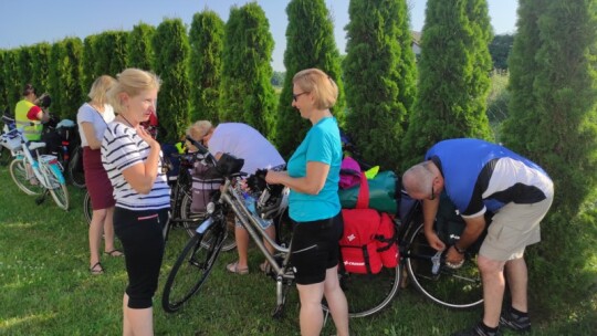 Rowerowi JP II w drodze na Jasną Górę