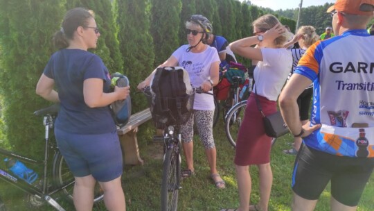 Rowerowi JP II w drodze na Jasną Górę