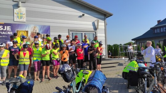 Rowerowi JP II w drodze na Jasną Górę