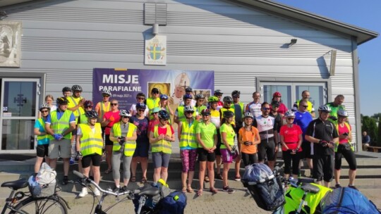 Rowerowi JP II w drodze na Jasną Górę