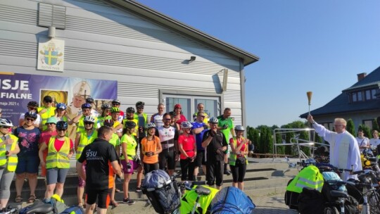 Rowerowi JP II w drodze na Jasną Górę